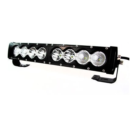 Carjamz Race Sport 18" Penetrator LED Light Bar, 80W, W/ 8 10W CREE Mount Length = 21.5" RSLB1R18S